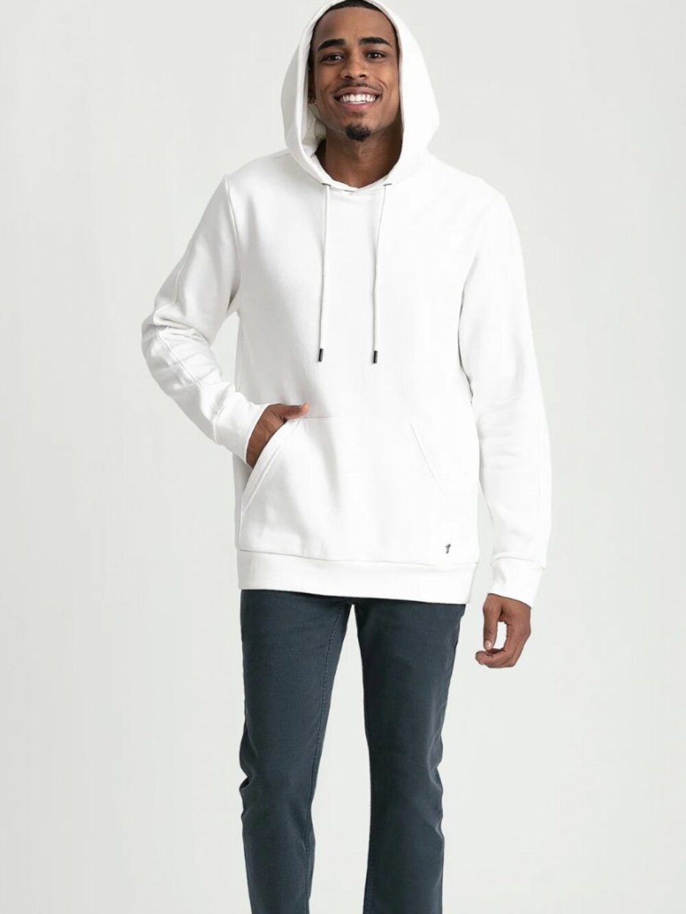The Perfect Jean NYC Natural Hoodie Men’s Large NWT Organic Cotton